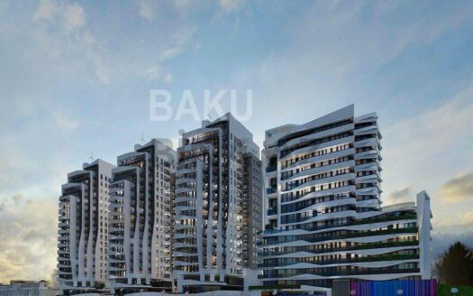 4 Room New Apartment for Sale in Baku