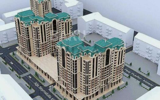 2 Room New Apartment for Sale in Baku