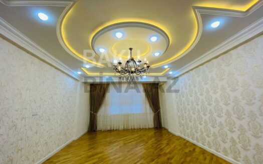 4 Room New Apartment for Sale in Baku