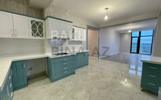 3 Room New Apartment for Sale in Baku