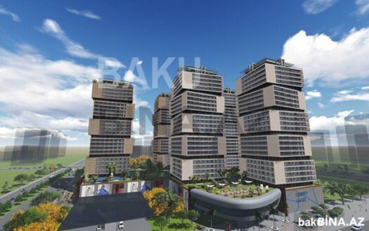 2 Room New Apartment for Sale in Baku