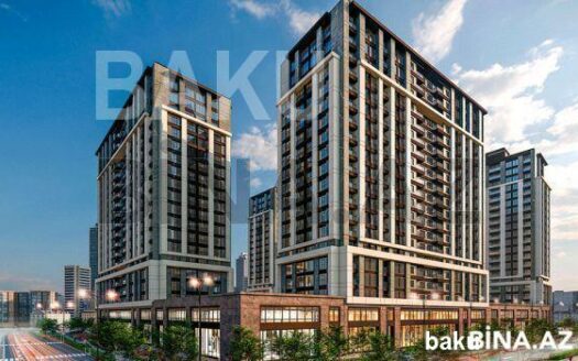 3 Room New Apartment for Sale in Baku