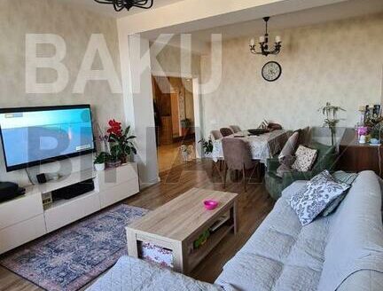 3 Room New Apartment for Sale in Baku