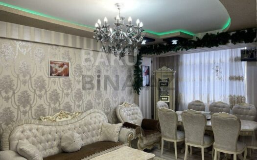 4 Room New Apartment for Sale in Baku