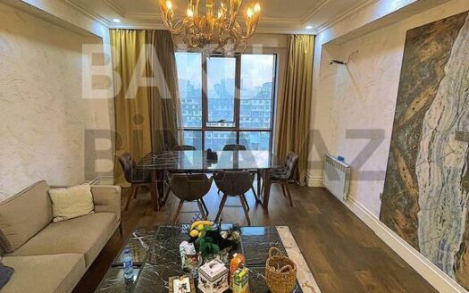 3 Room New Apartment for Sale in Baku